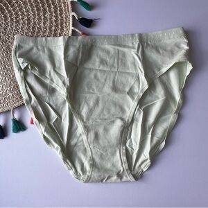 Victoria's Secret Stretch Cotton High-Leg Brief Mint Crush Medium NEW